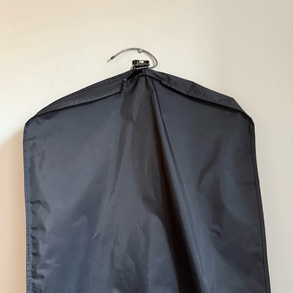Wally Bags Made in USA Garment Vintage HeavyDuty Black Travel Suit Clothes Cover